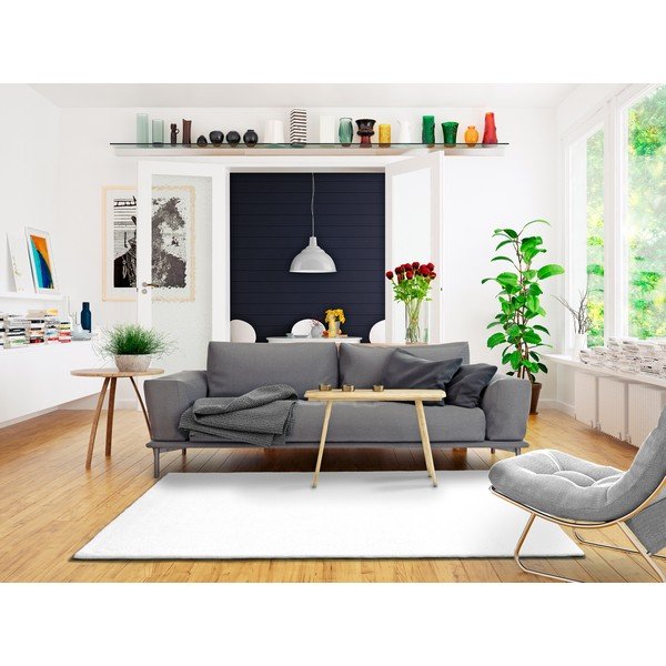 Valge vaip Berna Liso, 160 x 230 cm - Universal-image-1