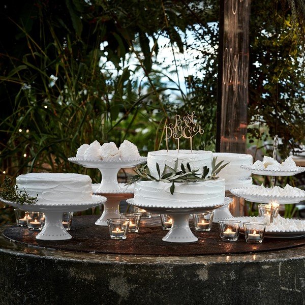 Valge keraamiline puuviljakauss , ⌀ 33 cm Pearl - Costa Nova-image-1