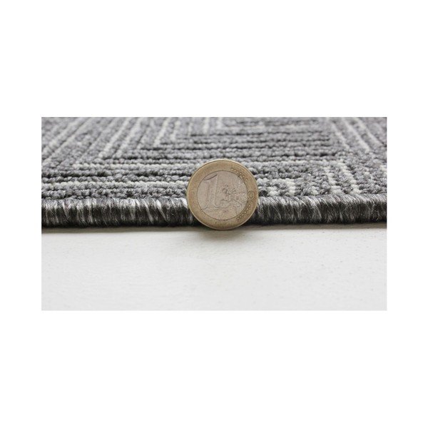 Běhoun Flair Rugs Skyline Pinnacle Charcoal, 67 x 300 cm-image-1