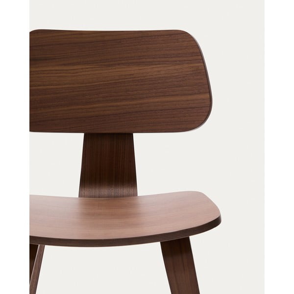 Tumepruun söögitool Gena - Kave Home-image-3