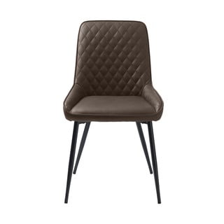 Tumepruun söögitool Milton - Unique Furniture