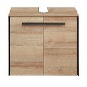 Tammespoonist seinale kinnitatav valamukapp 53x60 cm Quickset 395 - Pelipal