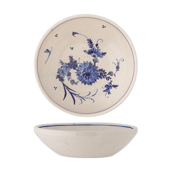 Sinine/beež terrakotta kauss ø 41 cm Aleni - Bloomingville-image-2