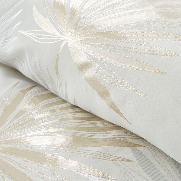 Kreemjas voodipesu kaheinimesevoodile 200x200 cm Luxe Palm - Catherine Lansfield-image-3