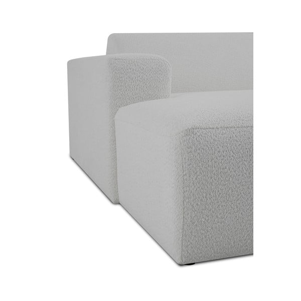 Valge bukleekangast diivanimoodul (vasak nurk) Roxy - Scandic-image-4