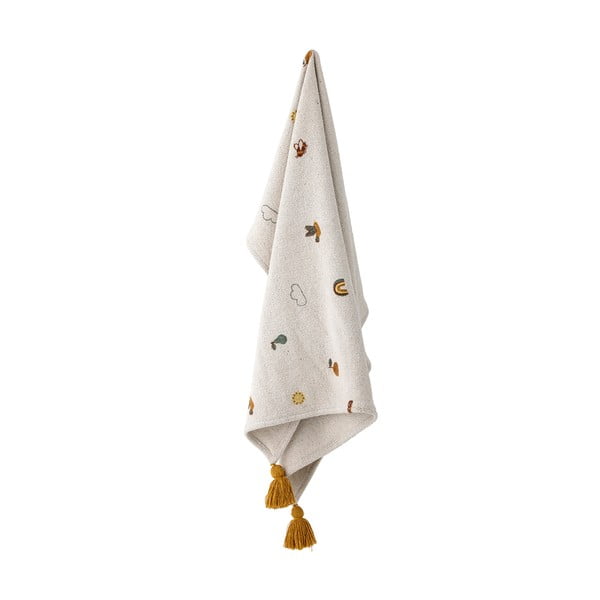 Valge laste tekk 80x100 cm Agnes - Bloomingville Mini-image-4