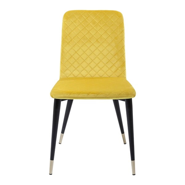 Žlutá židle Kare Design Montmartre