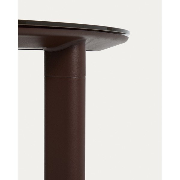 Aia söögilaud klaasist pealispinnaga 100x230 cm Erice - Kave Home-image-1