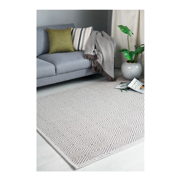 Beeži mustriga kahepoolne vaip , 70 x 140 cm Kalana - Narma-image-4