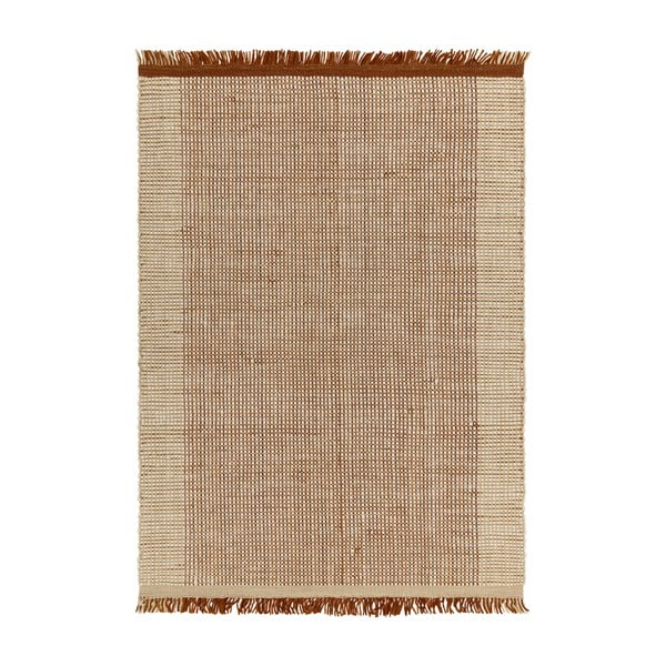 Pruun käsitsi kootud villane vaip 120x170 cm Avalon - Asiatic Carpets