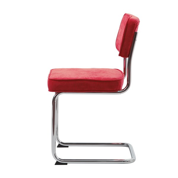 Punane velvetist söögitool Rupert - Unique Furniture-image-4