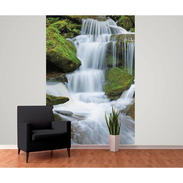 Tapeta Waterfall Deco, 158x232 cm