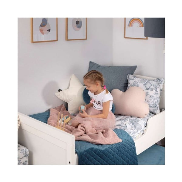 Tepitud beebivoodi 160x100 cm Posh Velvet - Yellow Tipi-image-3