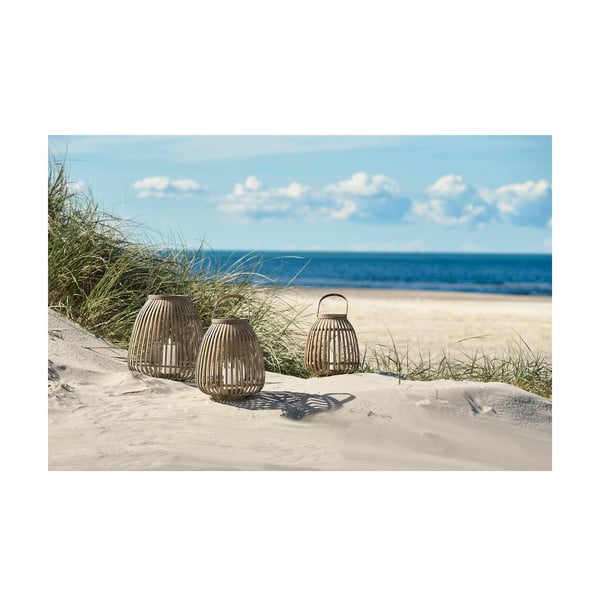 Bambusest latern (kõrgus 30 cm) Amas - Villa Collection-image-1