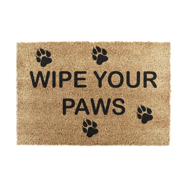 Kookoskiududest matt  40x60cm Wipe Your Paws - Artsy Doormats