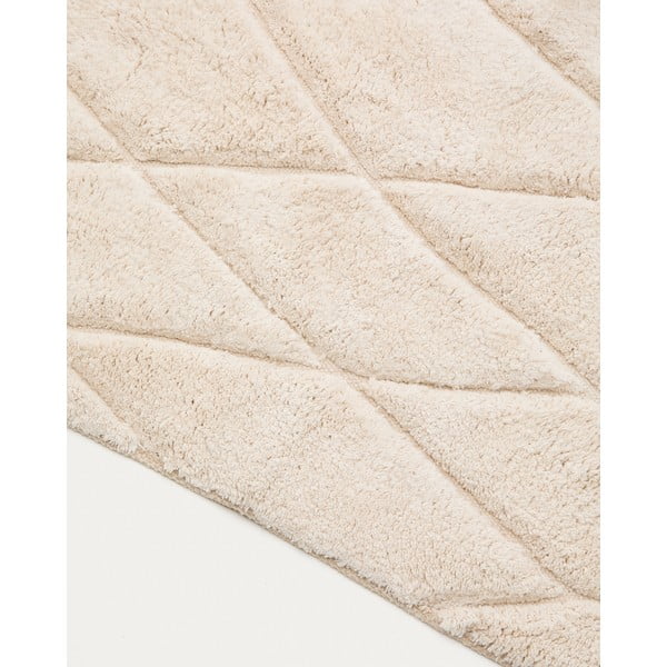 Beež vannitoamatt 50x70 cm Nyana - Kave Home-image-4