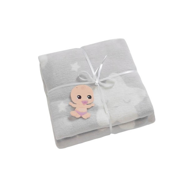 Helehall fliisist beebitekk 100x120 cm Star - Mijolnir