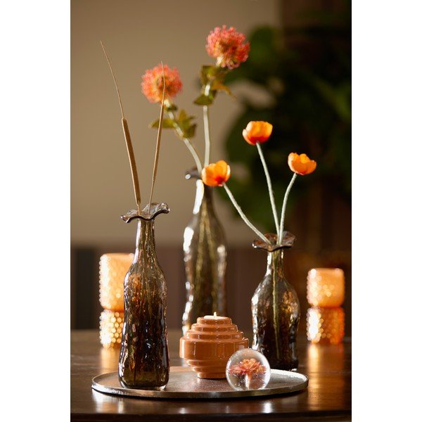 Klaasist paberiraskus (kõrgus 8 cm) Flower - Light & Living-image-1