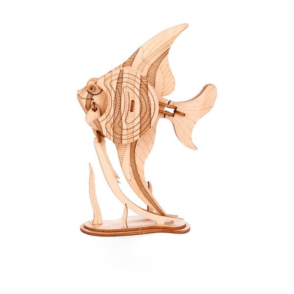 3D puzzle z balzového dřeva Kikkerland Angelfish
