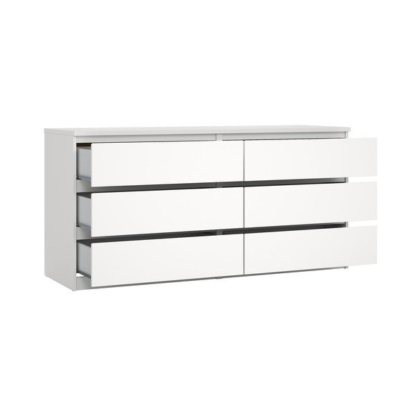 Valge kummut 154x76x50 cm Naia - Tvilum-image-3