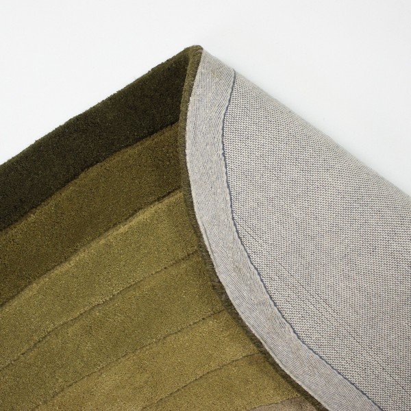 Roheline käsitsi kootud villane vaip 160x230 cm Puddle Ombre - Flair Rugs-image-4