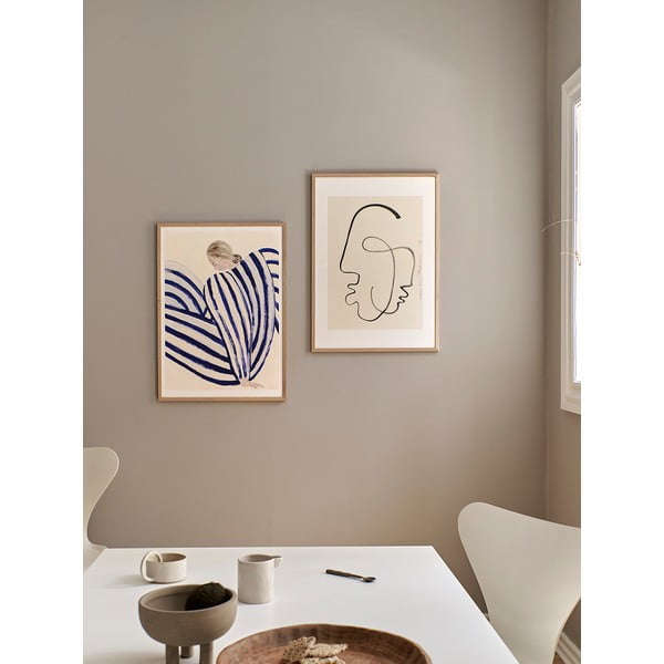 Plakat 30×40 cm Blue Stripe at Concorde – The Poster Club-image-1