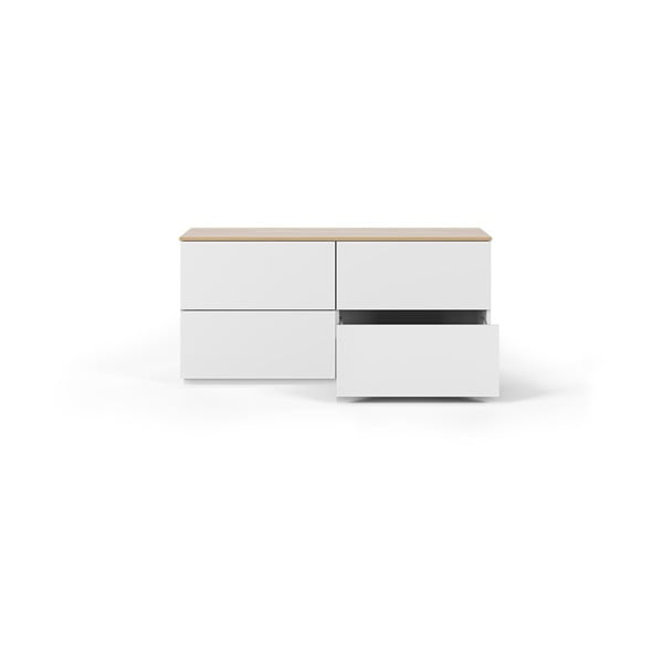 Valge madal kapp 120x54 cm Join - TemaHome-image-3