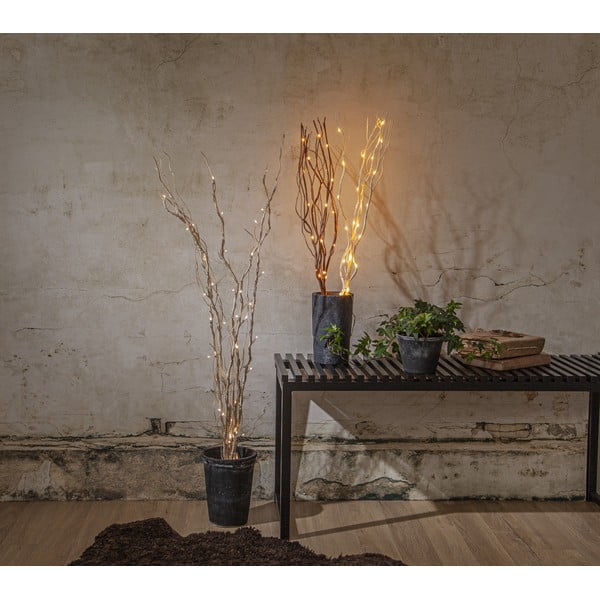 Valge jõuluvalgus kaunistus Willow - Star Trading-image-2