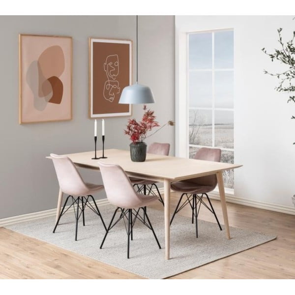 Roosa söögitool Eris - Actona-image-1