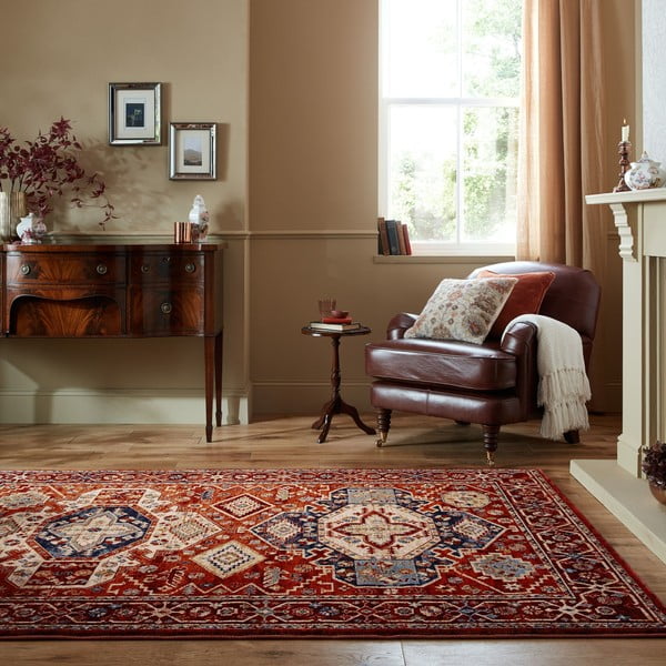 Punane vaip 80x150 cm Gillingham - Flair Rugs-image-1