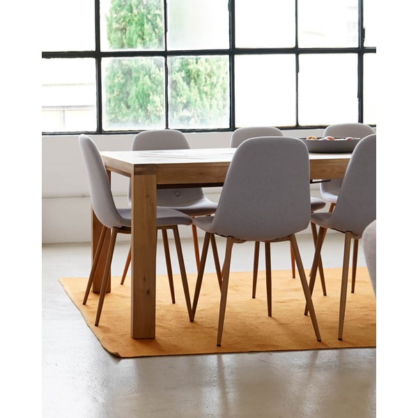 Tammepuust kokkupandav söögilaud , 180 x 90 cm Vivy - Kave Home-image-3