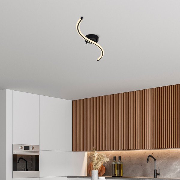Must LED laevalgusti 10x67 cm Yilan - Opviq lights-image-2