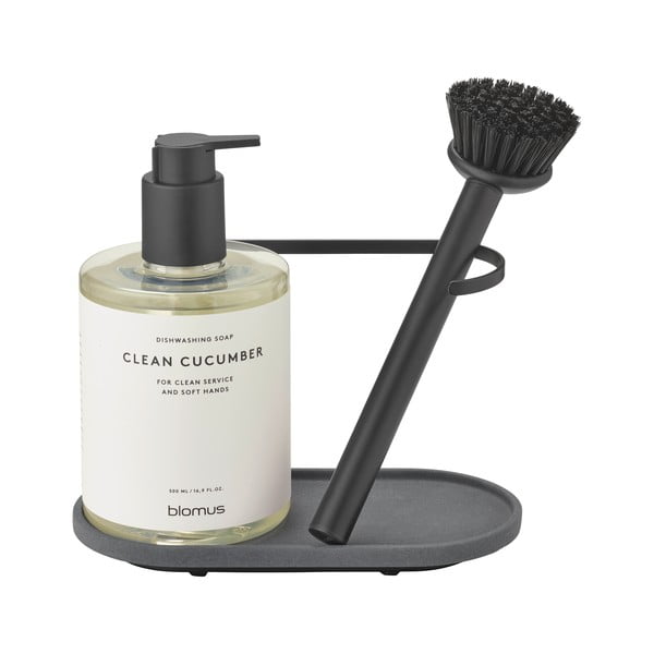 Hall betoonist nõudepesuvahendite hoidik Dhuva - Blomus-image-3