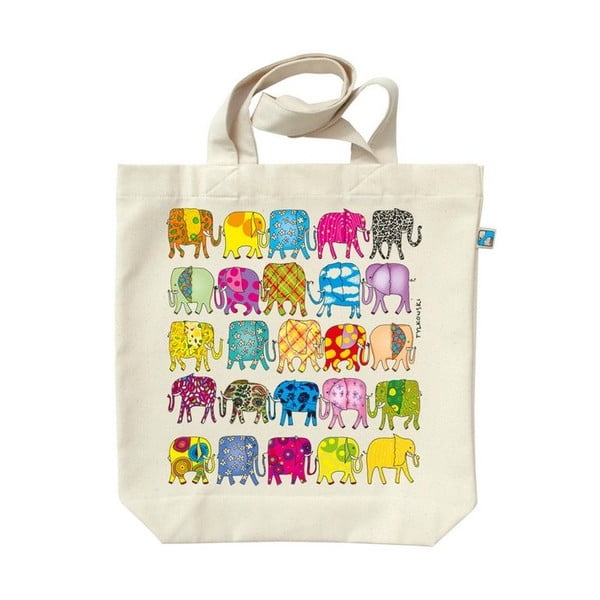 Plátěná taška Sloni