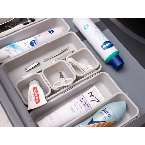 Hall plastikust sahtliorganisaatorite komplekt, 8 tk. - Addis-image-1