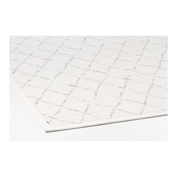Valge kahepoolne mustriline vaip , 140 x 200 cm Vao - Narma-image-2
