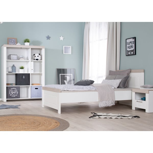 Valge lastevoodi 90x200 cm Felicia - Roba-image-1