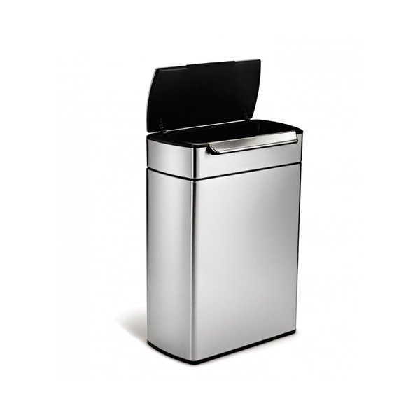 Terasest prügikast sorteeritud jäätmete jaoks 48 l Dual - simplehuman-image-4