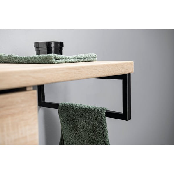 Must terasest tööpinna tugi  44x2 cm – Sapho-image-1