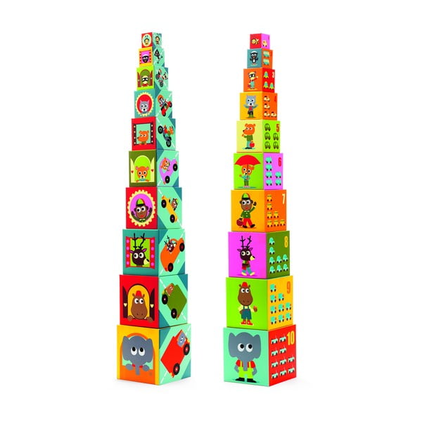 Kastitorn Transpordivahendid - Djeco-image-1