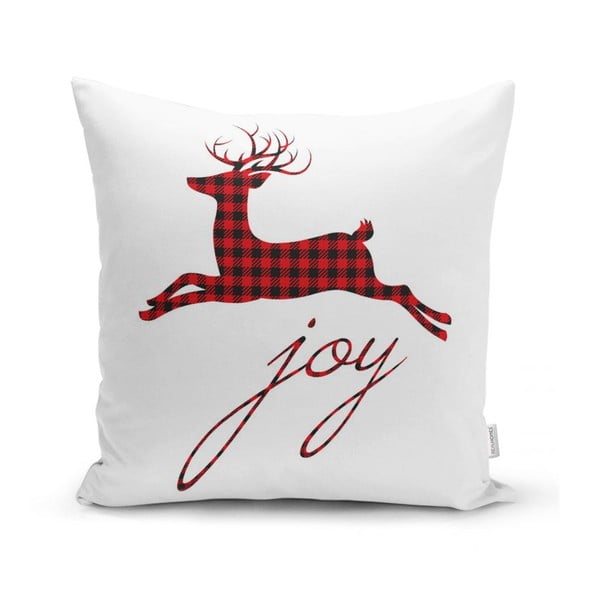 Komplekt 4 jõulupadjakatet ja lauajooksikut Jõulud Tartan - Minimalist Cushion Covers-image-2