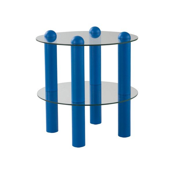 Klaasist ümmargune abilaud ø 48 cm Egan - Jotex