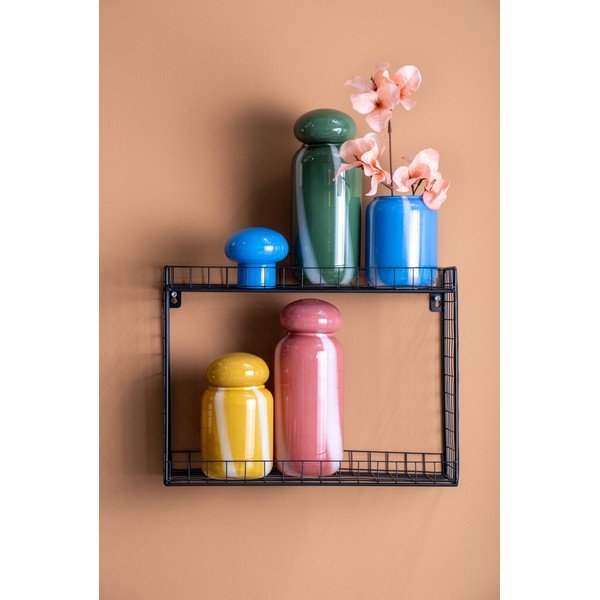 Mustast terasest riiul 40 cm Reja - PT LIVING-image-3