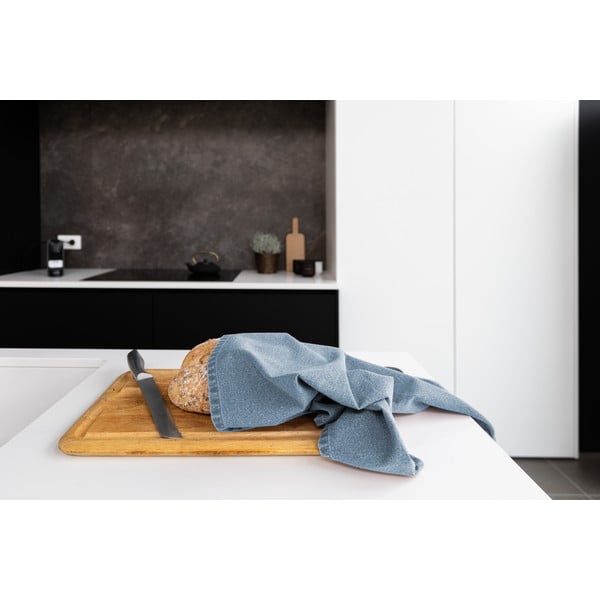 Komplekt 3 sinist puuvillast köögirätikut, 70 x 50 cm - Tiseco Home Studio-image-1