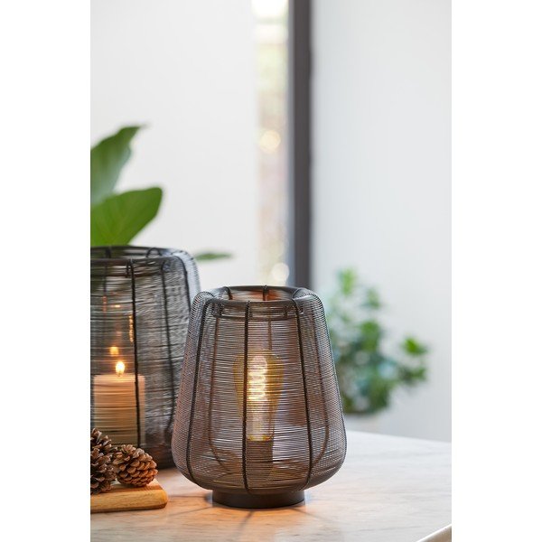 Must laualamp (kõrgus 26 cm) Adeta - Light & Living-image-1