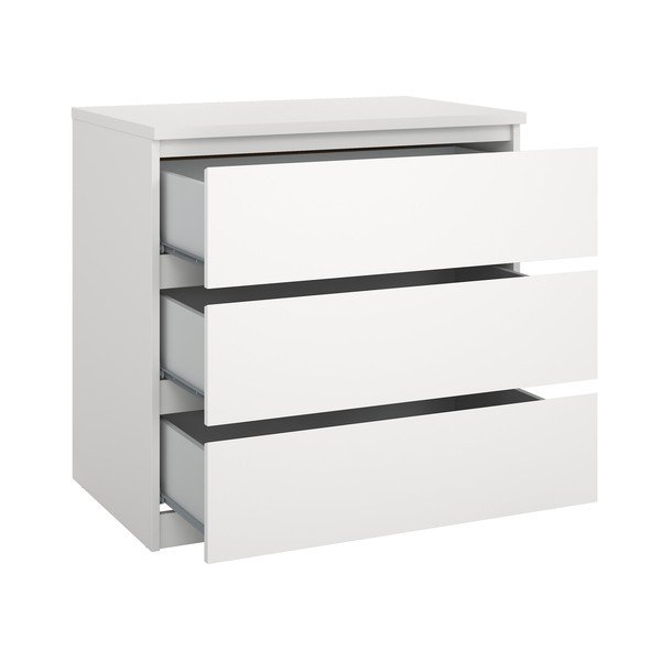 Valge kummut 77x76x50 cm Naia - Tvilum-image-2
