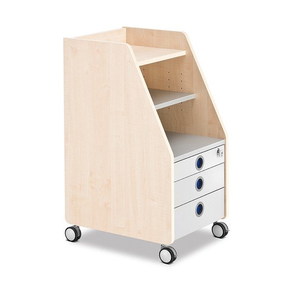 Kancelářské zásuvky Profi, dekor javoru