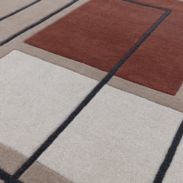 Beež-tellisevärvi villane vaip 120x170 cm Reef - Asiatic Carpets-image-1