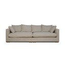 Beež velvetist diivan 266 cm Comfy - Scandic