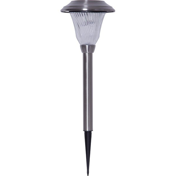 Roostevabast terasest päikesepaneeli LED aialamp, kõrgus 41 cm Barcelona - Star Trading-image-2